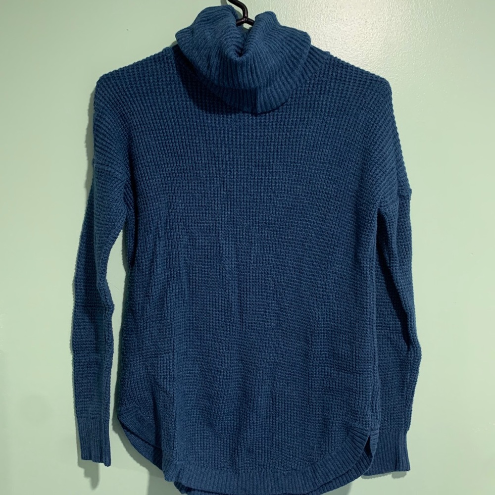 Teal Turtleneck